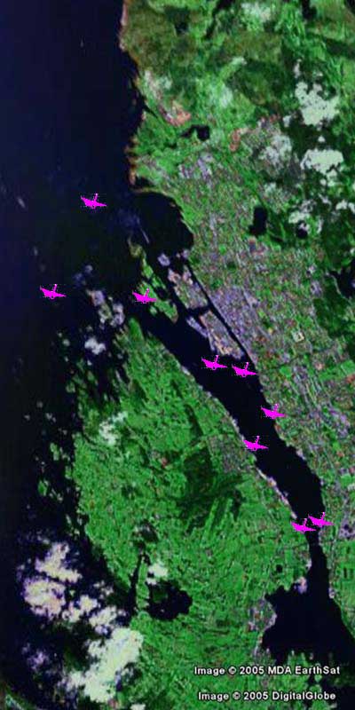 Haugesund satellite photograph